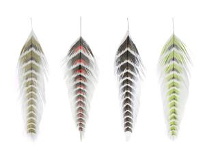 MFC Galloup's Fish Feathers - Grizzled