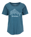 6870/Simms-W's-Floral-Trout-Tee-Shi