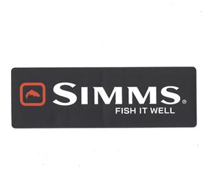 Simms Fish It Well Sticker
