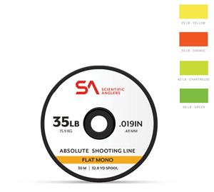 Scientific Anglers Absolute Shooting Line - Flat Mono