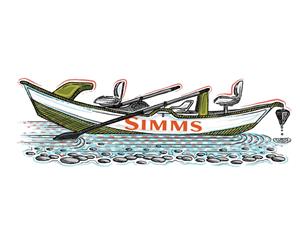 Simms Catch Your Drift Sticker