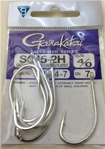 Gamakatsu SC15-2H Wide Gap 2x Strong Saltwater Fly Hook 3/0