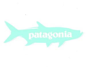 Patagonia Tarpon Sticker - Blue