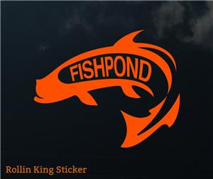 Fishpond Rolling King Sticker