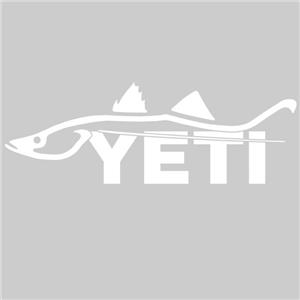 Yeti Snook Window Decal - Accessories - Chicago Fly Fishing Outfitters