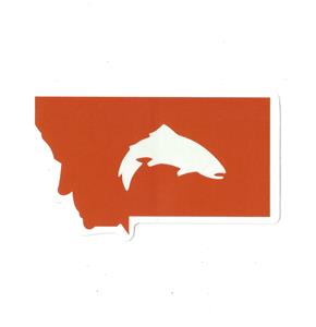 Simms Montana Trout Sticker - Accessories - Chicago Fly Fishing Outfitters