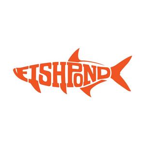 Fishpond Thermal Die Cut Sticker - King in Orange